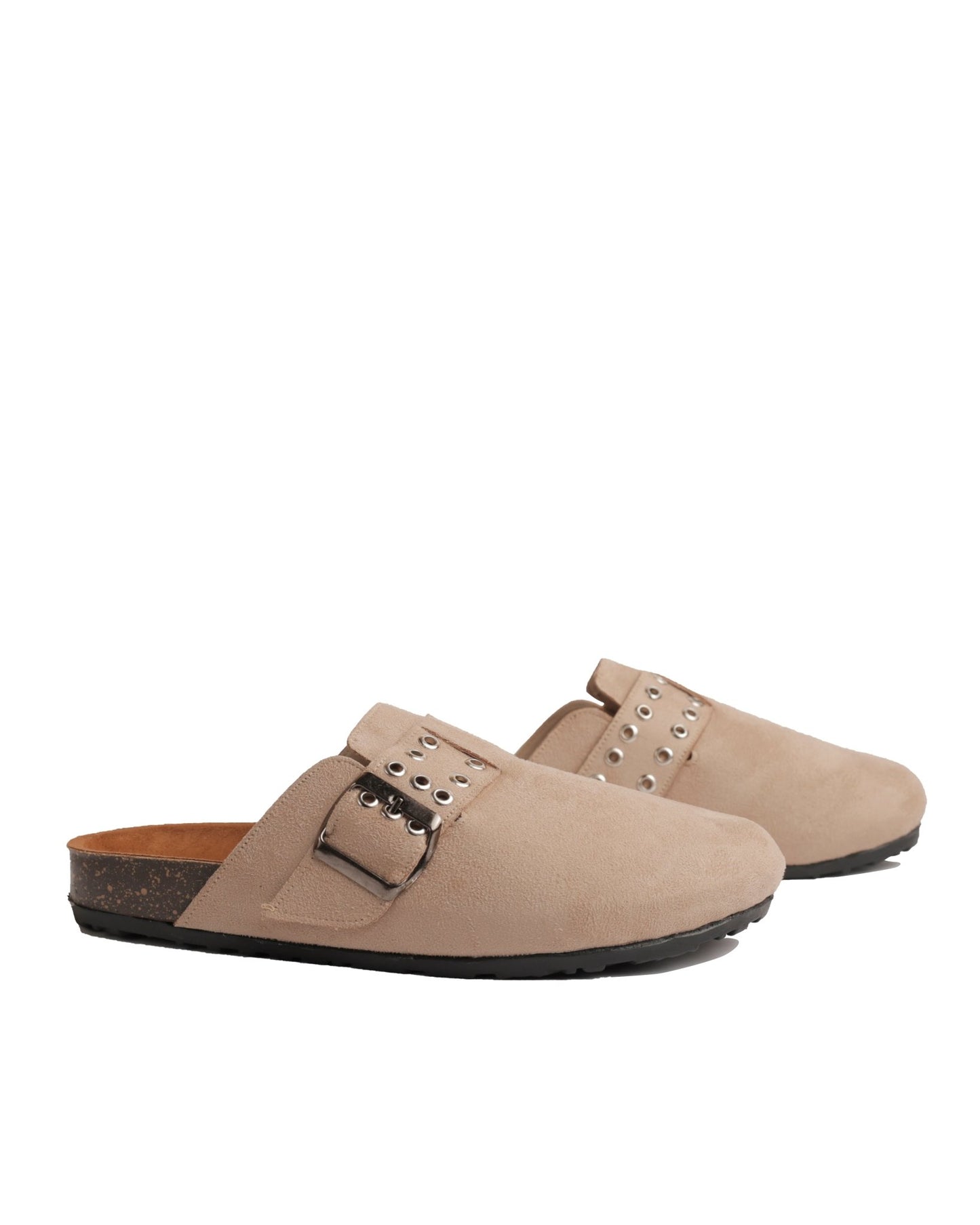 Chunky Clogs - Beige - Shozana