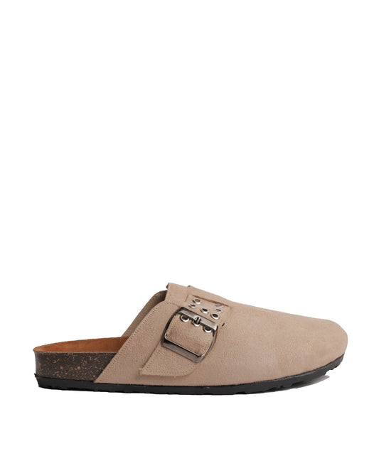 Chunky Clogs - Beige - Shozana