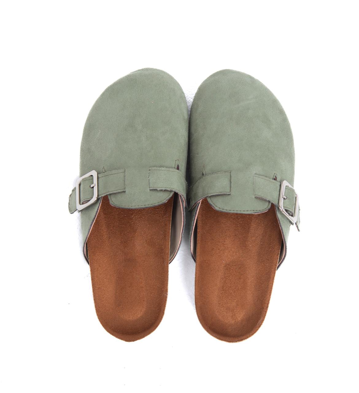 Clogs - DarkSeaGreen - Shozana